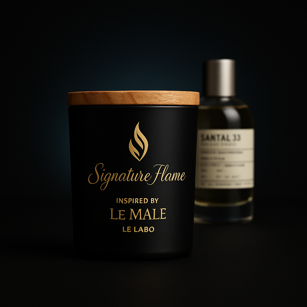 Inspired by SANTAL 33 - LE LABO  scented candle