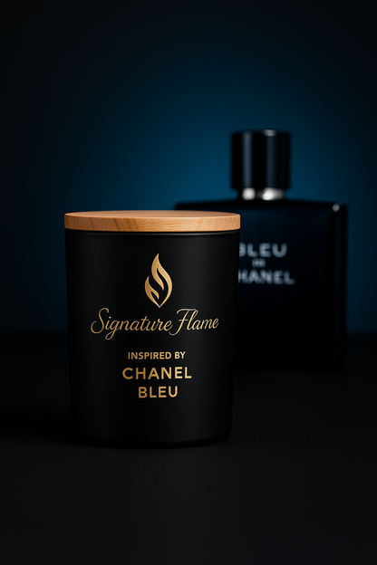Inspired by CHANEL BLEU -CHANEL  scented candle